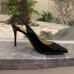 Christian Louboutin Black Patent Clare Sling 80mm Pumps Christian Louboutin Black Patent Clare Sling 80mm Pumps
