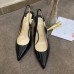 Christian Louboutin Black Patent Clare Sling 80mm Pumps Christian Louboutin Black Patent Clare Sling 80mm Pumps