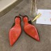 Christian Louboutin Black Patent Clare Sling 80mm Pumps Christian Louboutin Black Patent Clare Sling 80mm Pumps