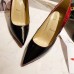 Christian Louboutin Black/Red Patent Kate Pumps 100mm Christian Louboutin Black/Red Patent Kate Pumps 100mm