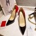 Christian Louboutin Black/Red Patent Kate Pumps 100mm Christian Louboutin Black/Red Patent Kate Pumps 100mm