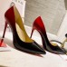 Christian Louboutin Black/Red Patent Kate Pumps 100mm Christian Louboutin Black/Red Patent Kate Pumps 100mm