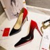 Christian Louboutin Black/Red Patent Kate Pumps 100mm Christian Louboutin Black/Red Patent Kate Pumps 100mm