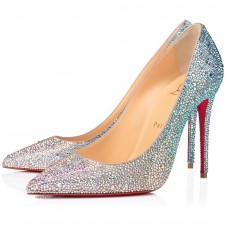 Christian Louboutin Nude Kate Strass Degrade Pumps 100mm Christian Louboutin Nude Kate Strass Degrade Pumps 100mm