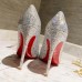 Christian Louboutin Nude Kate Strass Degrade Pumps 100mm