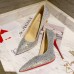 Christian Louboutin Nude Kate Strass Degrade Pumps 100mm