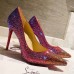 Christian Louboutin Black Lambskin Fifille Pumps 85mm