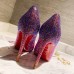 Christian Louboutin Black Lambskin Fifille Pumps 85mm