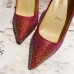 Christian Louboutin Black Lambskin Fifille Pumps 85mm