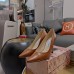 Jimmy Choo Cass 95mm Pumps in Brown Croc-Embossed Leather Jimmy Choo Cass 95mm Pumps in Brown Croc-Embossed Leather