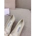 Jimmy Choo Rosalia Flowers 65mm Pumps in White Leather