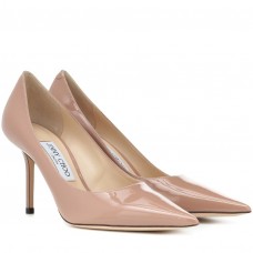 Jimmy Choo Love 85mm Pumps In Poudre Patent Leather Jimmy Choo Love 85mm Pumps In Poudre Patent Leather