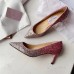 Jimmy Choo Romy 60mm Pumps In Silver and Red Glitter Jimmy Choo Romy 60mm Pumps In Silver and Red Glitter