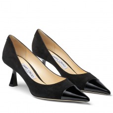 Jimmy Choo Rene 65mm Pumps In Black Suede Jimmy Choo Rene 65mm Pumps In Black Suede