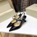 Jimmy Choo Ray 65mm Slingback Pumps In Black Leather Jimmy Choo Ray 65mm Slingback Pumps In Black Leather