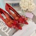 Jimmy Choo Alia 85mm Pumps In Red Crystal Jimmy Choo Alia 85mm Pumps In Red Crystal