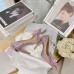 Jimmy Choo Avril 100mm Pumps In Pink Crystal Jimmy Choo Avril 100mm Pumps In Pink Crystal