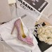 Jimmy Choo Avril 100mm Pumps In Pink Crystal Jimmy Choo Avril 100mm Pumps In Pink Crystal