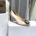 Manolo Blahnik Hangisi 70 Pumps In Champagne Satin