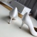 Manolo Blahnik Hangisi 70 Pumps In White Satin Manolo Blahnik Hangisi 70 Pumps In White Satin