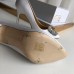 Manolo Blahnik Hangisi 105 Pumps In White Satin Manolo Blahnik Hangisi 105 Pumps In White Satin