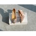 Manolo Blahnik Hangisi 70 Pumps In Nude Lace Manolo Blahnik Hangisi 70 Pumps In Nude Lace