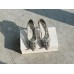 Manolo Blahnik Hangisi 70 Pumps In Grey Lace Manolo Blahnik Hangisi 70 Pumps In Grey Lace