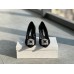 Manolo Blahnik Hangisi 70 Pumps In Black Lace Manolo Blahnik Hangisi 70 Pumps In Black Lace