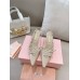 Miu Miu Slingback Pumps 55mm in Sand Patent Leather with Buckles Miu Miu Slingback Pumps 55mm in Sand Patent Leather with Buckles