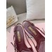 Miu Miu Slingback Pumps 55mm in Bordeaux Patent Leather with Buckles