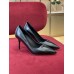 Prada Pumps 85mm In Black Brushed Leather Prada Pumps 85mm In Black Brushed Leather
