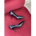 Prada Pumps 85mm In Black Brushed Leather Prada Pumps 85mm In Black Brushed Leather