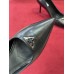 Prada Pumps 85mm In Black Brushed Leather Prada Pumps 85mm In Black Brushed Leather