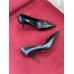 Prada Pumps 85mm In Black Brushed Leather Prada Pumps 85mm In Black Brushed Leather