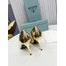 Prada Pumps 85mm In Gold Metallic Leather Prada Pumps 85mm In Gold Metallic Leather