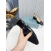 Prada Slingbacks Pumps 65mm In Black Patent Leather