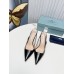 Prada Slingbacks Pumps 95mm In Black Patent Leather