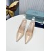 Prada Slingbacks Pumps 95mm In Powder Pink Patent Leather Prada Slingbacks Pumps 95mm In Powder Pink Patent Leather
