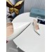 Prada Slingbacks Pumps 95mm In White Patent Leather Prada Slingbacks Pumps 95mm In White Patent Leather