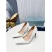 Prada Pumps 95mm in White Patent Leather Prada Pumps 95mm in White Patent Leather