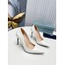 Prada Pumps 95mm in White Patent Leather Prada Pumps 95mm in White Patent Leather