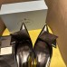 Prada Slingback Pumps 45mm in Black Brushed Leather Prada Slingback Pumps 45mm in Black Brushed Leather