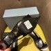 Prada Slingback Pumps 45mm in Black Brushed Leather Prada Slingback Pumps 45mm in Black Brushed Leather