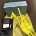 Prada Slingback Pumps 45mm in Yellow Brushed Leather Prada Slingback Pumps 45mm in Yellow Brushed Leather