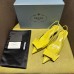 Prada Slingback Pumps 45mm in Yellow Brushed Leather Prada Slingback Pumps 45mm in Yellow Brushed Leather