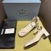 Prada Pumps 35mm in White Patent Leather Prada Pumps 35mm in White Patent Leather