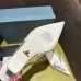 Prada Pumps 45mm in White Leather with Floral Appliques Prada Pumps 45mm in White Leather with Floral Appliques