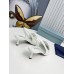 Prada Slingback Pumps 45mm in White Patent Calfskin Prada Slingback Pumps 45mm in White Patent Calfskin