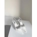 Prada Slingback Pumps In White Brushed Leather Prada Slingback Pumps In White Brushed Leather