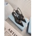 Prada Slingback Pumps In Mesh Fabric Prada Slingback Pumps In Mesh Fabric